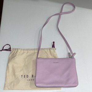 Ted Baker Macey double zip crossbody bag NEW